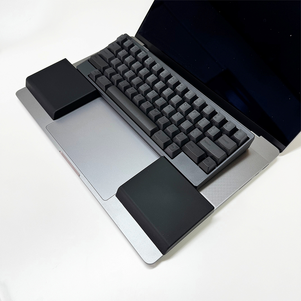 セパレート型シリコンタイピングベッド（ブラック）｜HHKB,オプション
