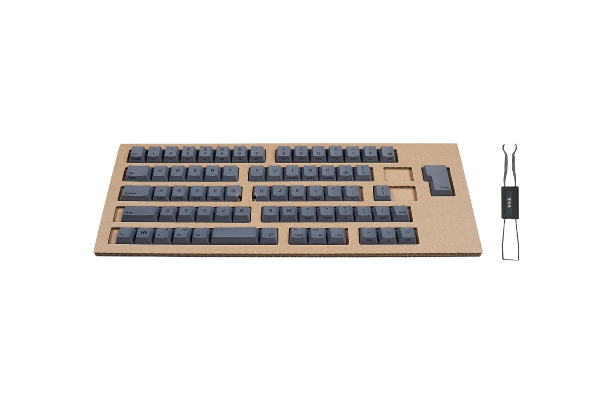 キートップセット（灰）日本語配列｜HHKB,キートップセット,Studio,灰