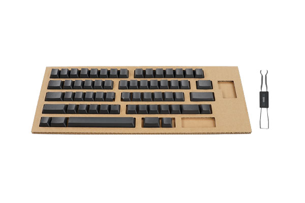 キートップセット（墨）英語配列／無刻印