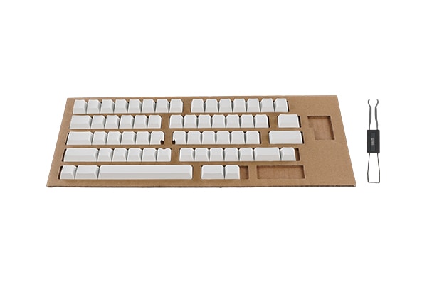 キートップセット（雪）英語配列／無刻印