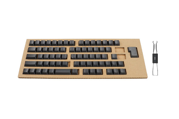 キートップセット（墨）日本語配列／無刻印