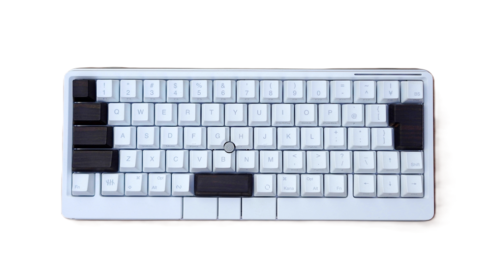 木製キートップセット英語配列 for HHKB Studio（黒檀）｜HHKB,キー