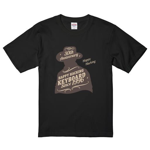 30周年記念デザインTシャツ Design A（Black）