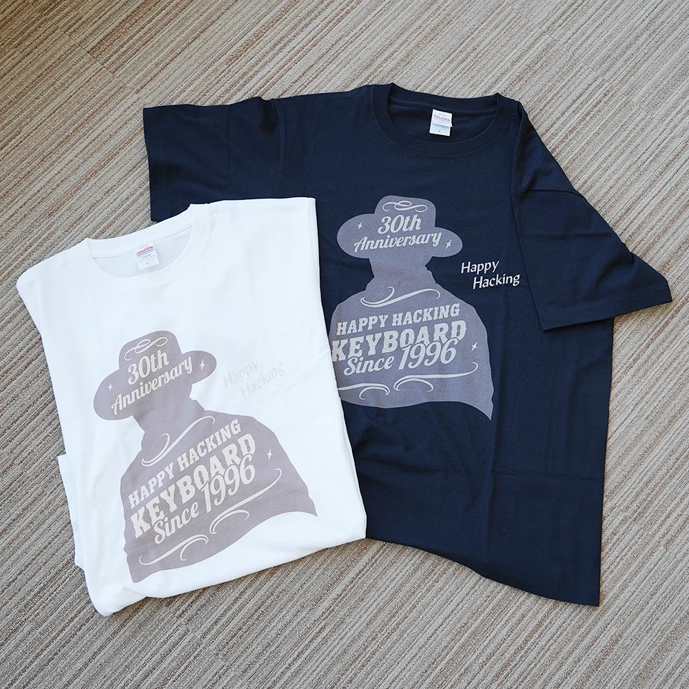 30周年記念デザインTシャツ Design A（Black）