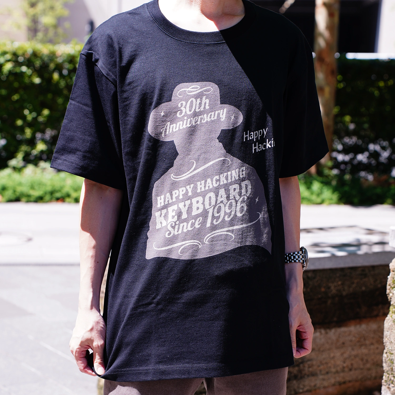 30周年記念デザインTシャツ Design A（Black）
