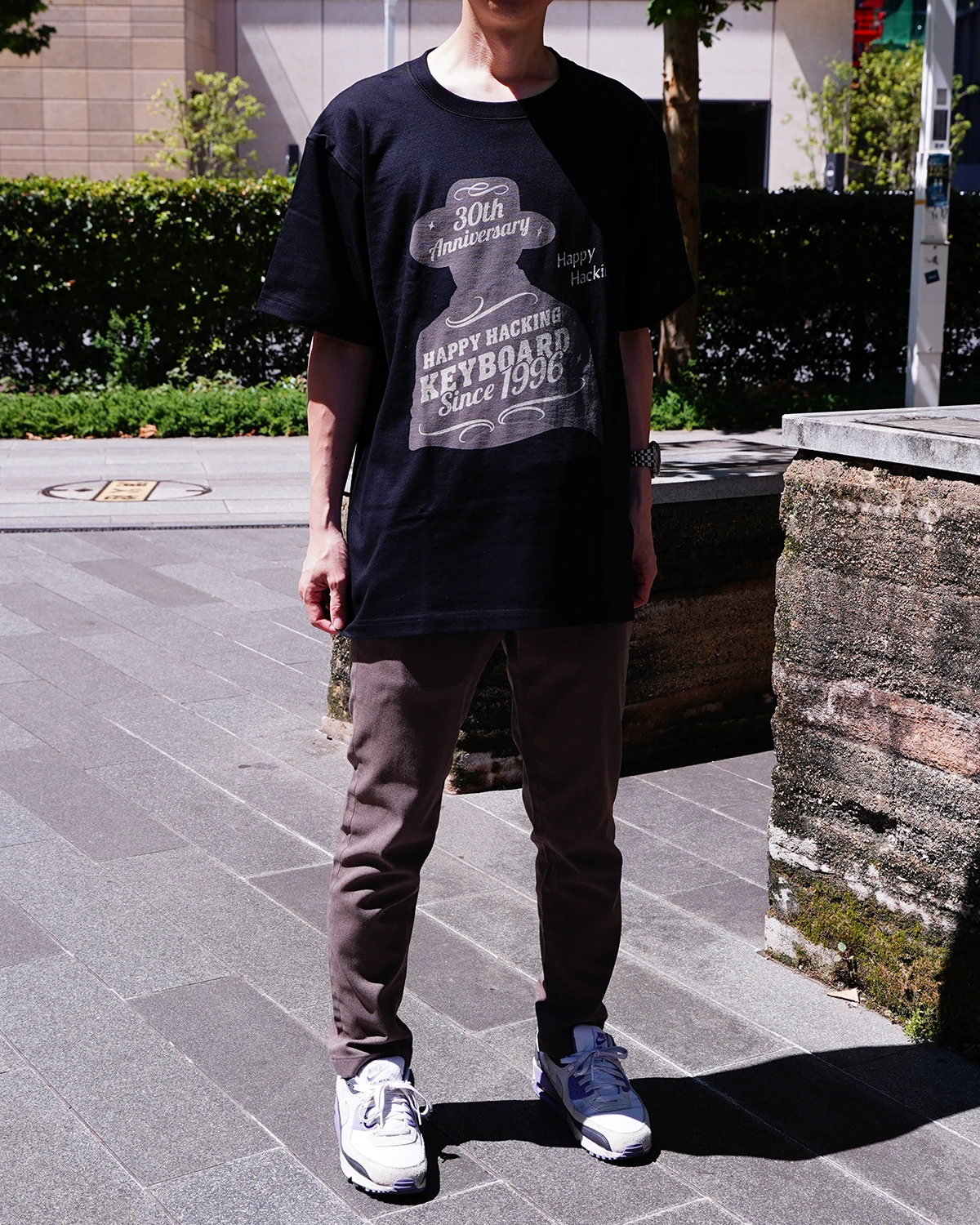 30周年記念デザインTシャツ Design A（Black）