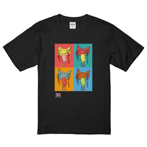 30周年記念デザインTシャツ Design C（Black）