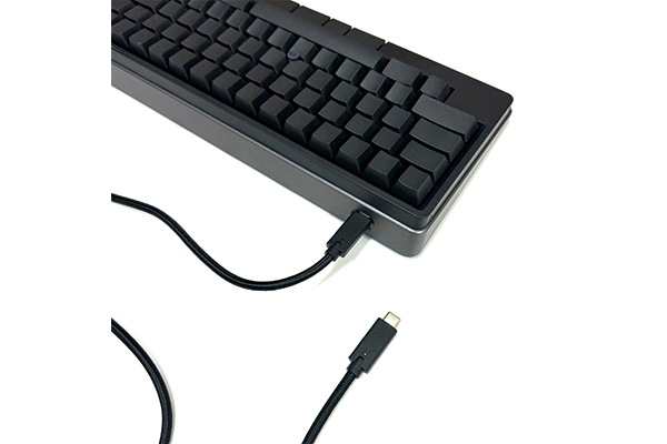 HHKB接続 USB-C ケーブル 墨