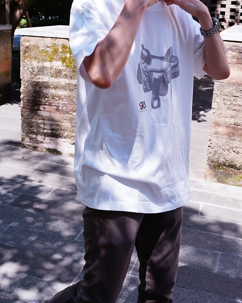 30周年記念デザインTシャツ Design E（White）