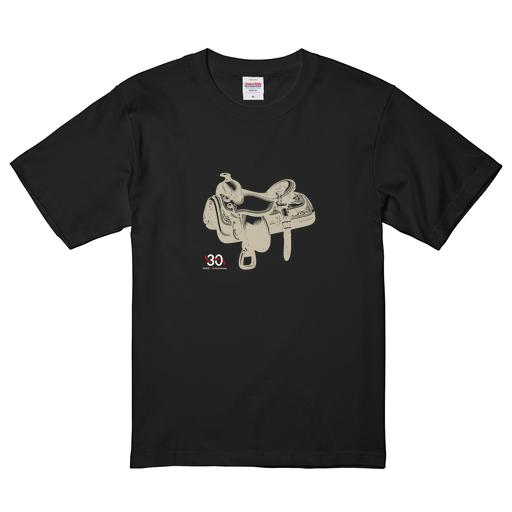 30周年記念デザインTシャツ Design E（Black）