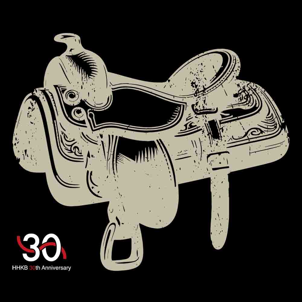 30周年記念デザインTシャツ Design E（Black）