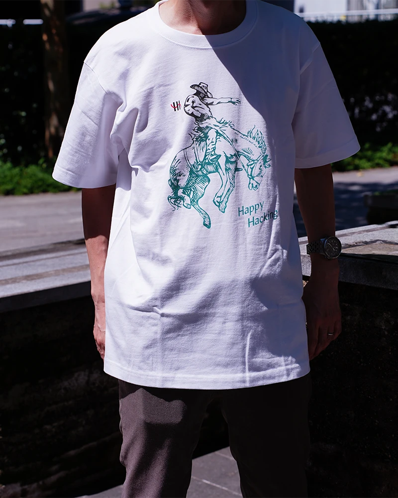 30周年記念デザインTシャツ Design F（White）