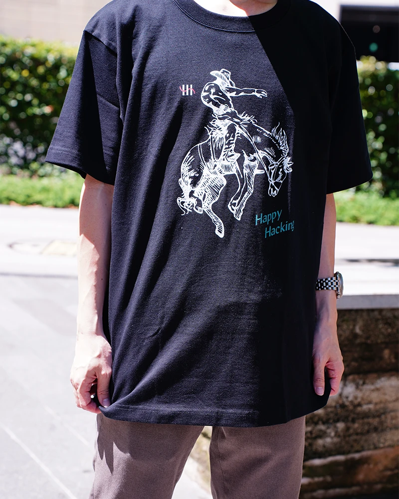 30周年記念デザインTシャツ Design F（Black）