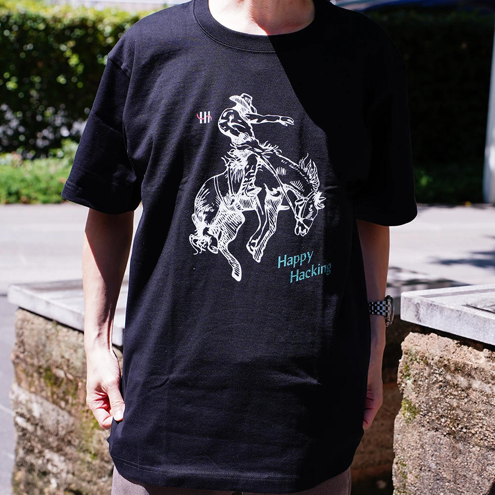 30周年記念デザインTシャツ Design F（Black）