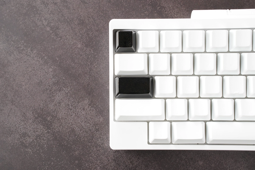 HHKB Professional専用漆塗Esc＆Controlキーセット（黒漆）