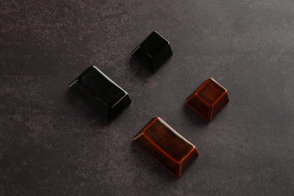 HHKB Professional専用漆塗Esc＆Controlキーセット（黒漆）