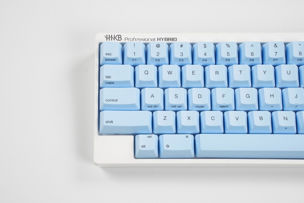 キートップセット（空）英語配列／中央印字｜HHKB,キートップセット