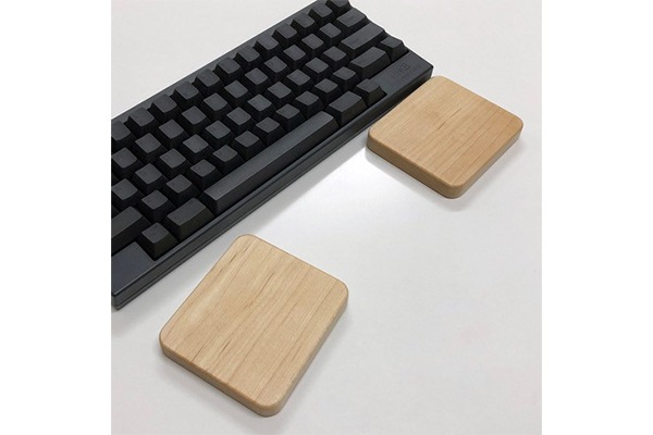 セパレート型ウッドパームレスト（メイプル）｜HHKB,オプション