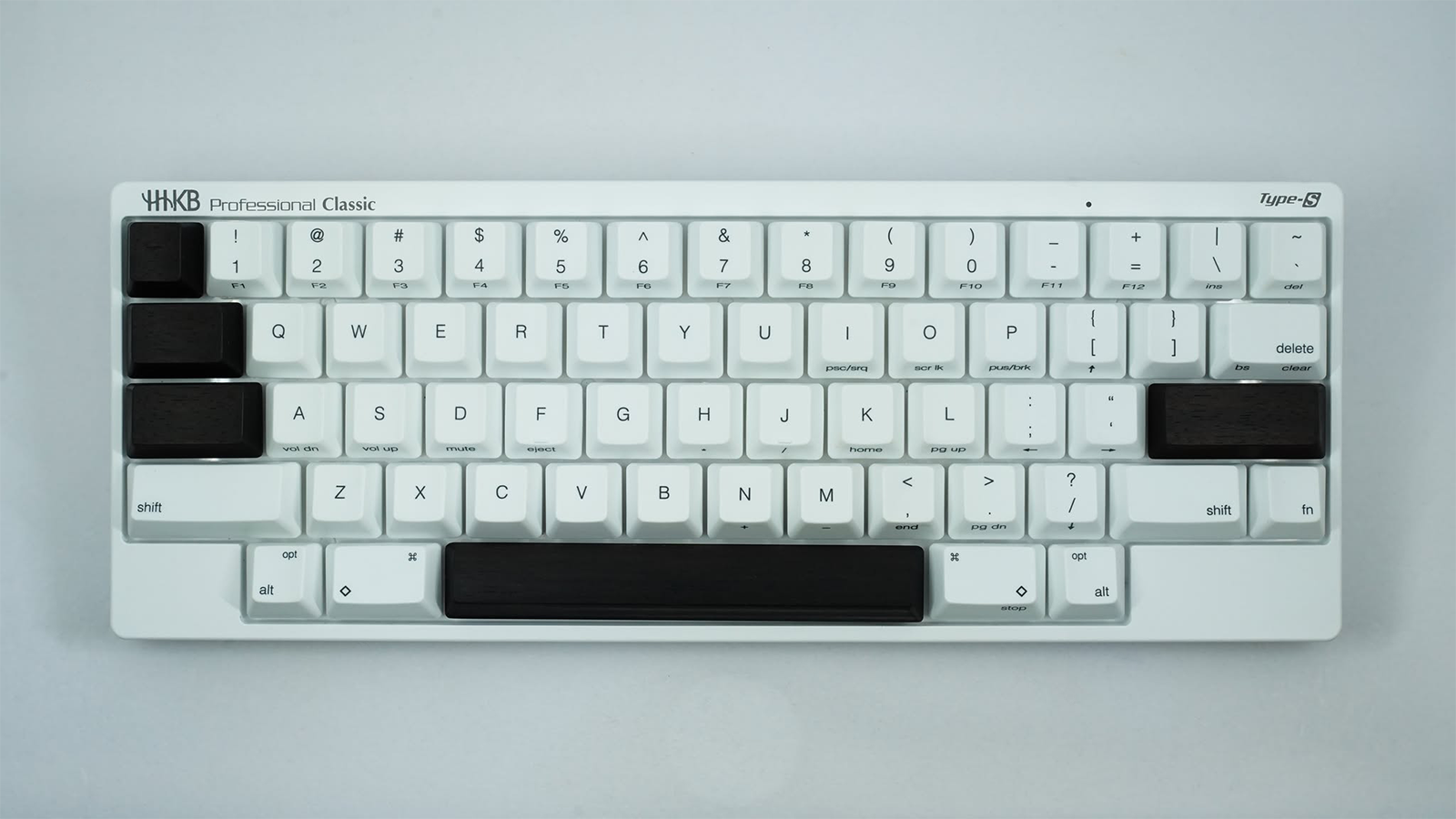 木製キートップセット英語配列 for HHKB Professional（黒檀）｜HHKB