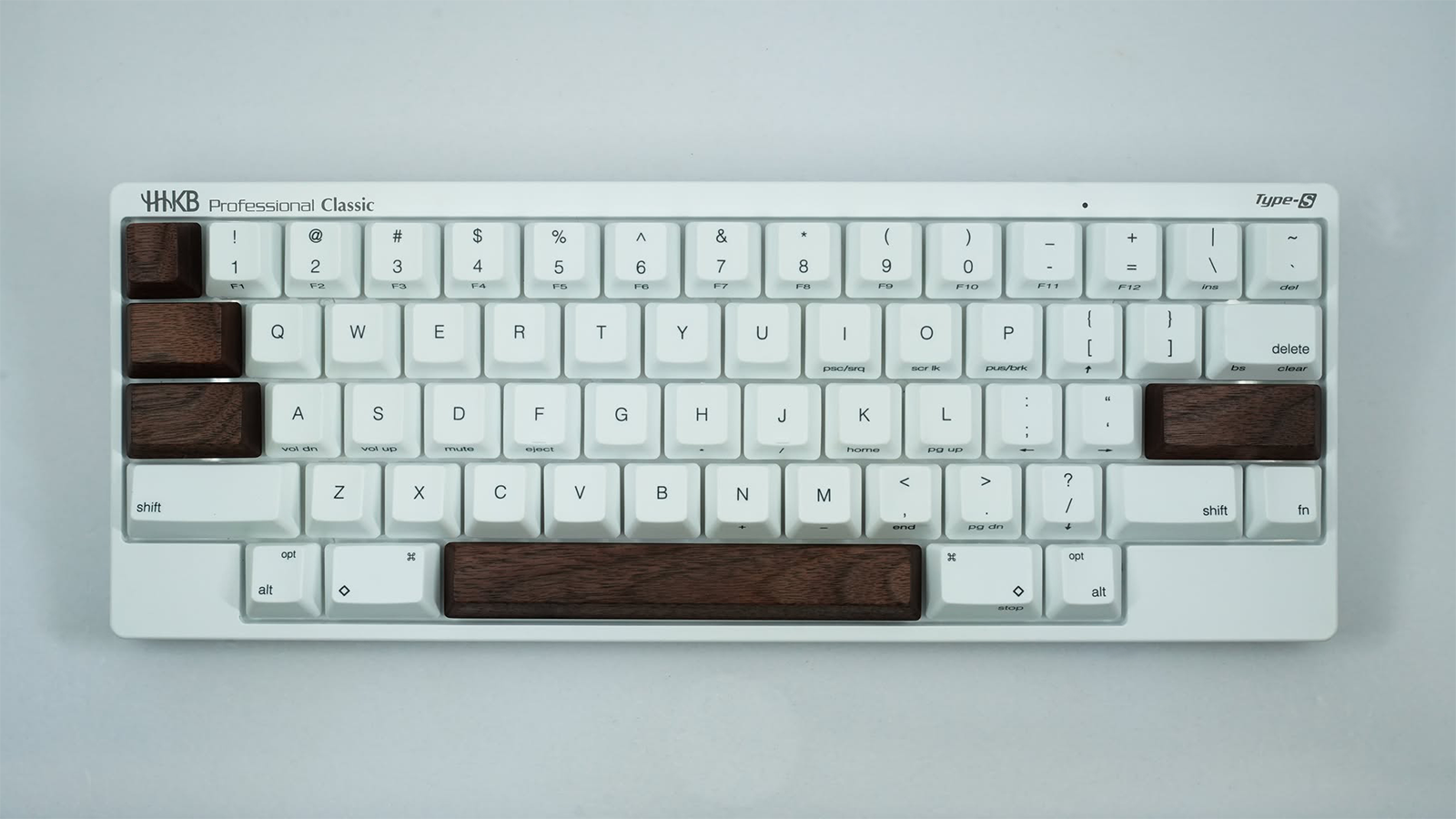 木製キートップセット英語配列 for HHKB Professional（ウォールナット）