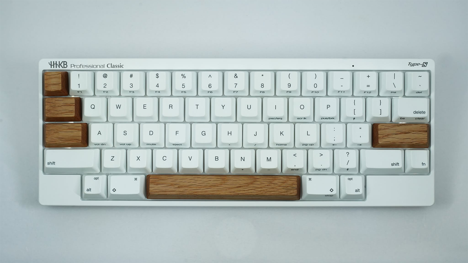 木製キートップセット英語配列 for HHKB Professional（オーク）