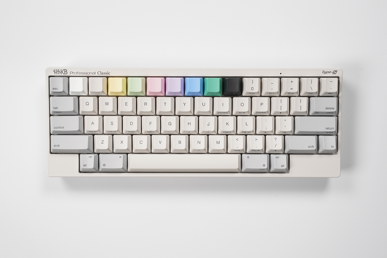 キートップセット（藤）英語配列／中央印字