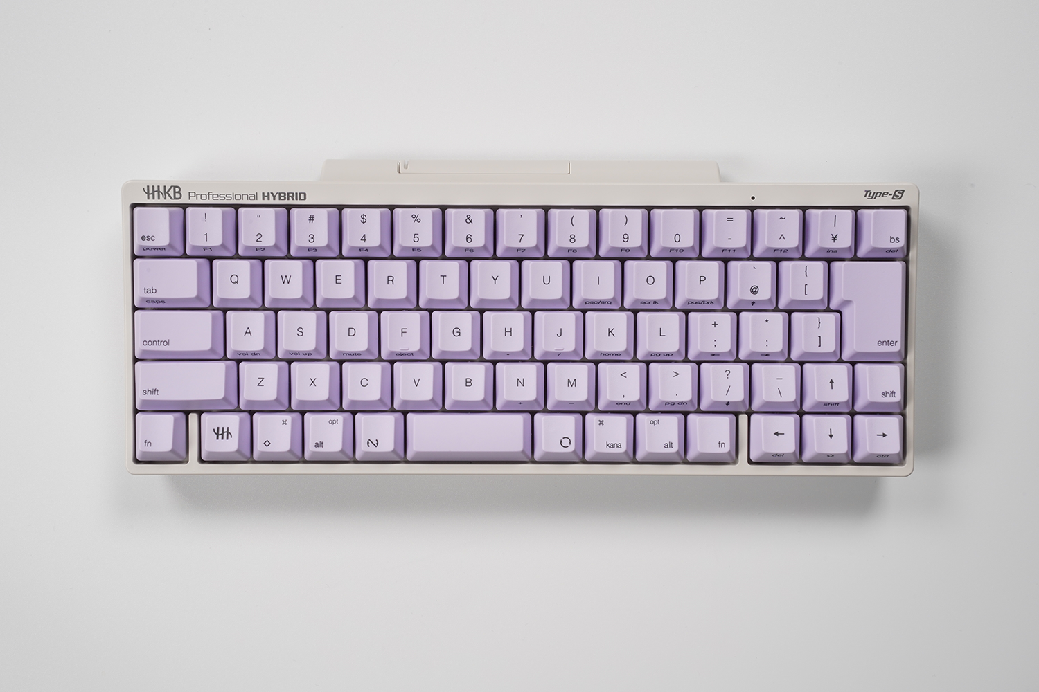 キートップセット（藤）日本語配列／中央印字｜HHKB,キートップセット