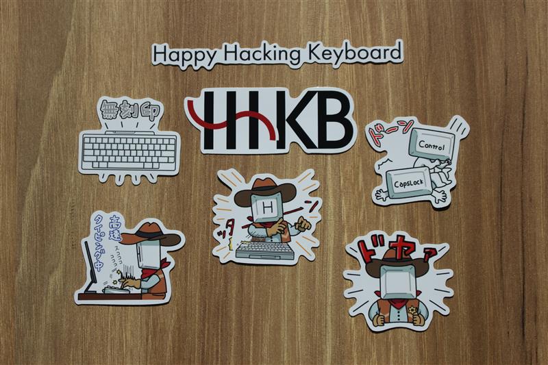HHKBオリジナルステッカーセット（HHKBOY）