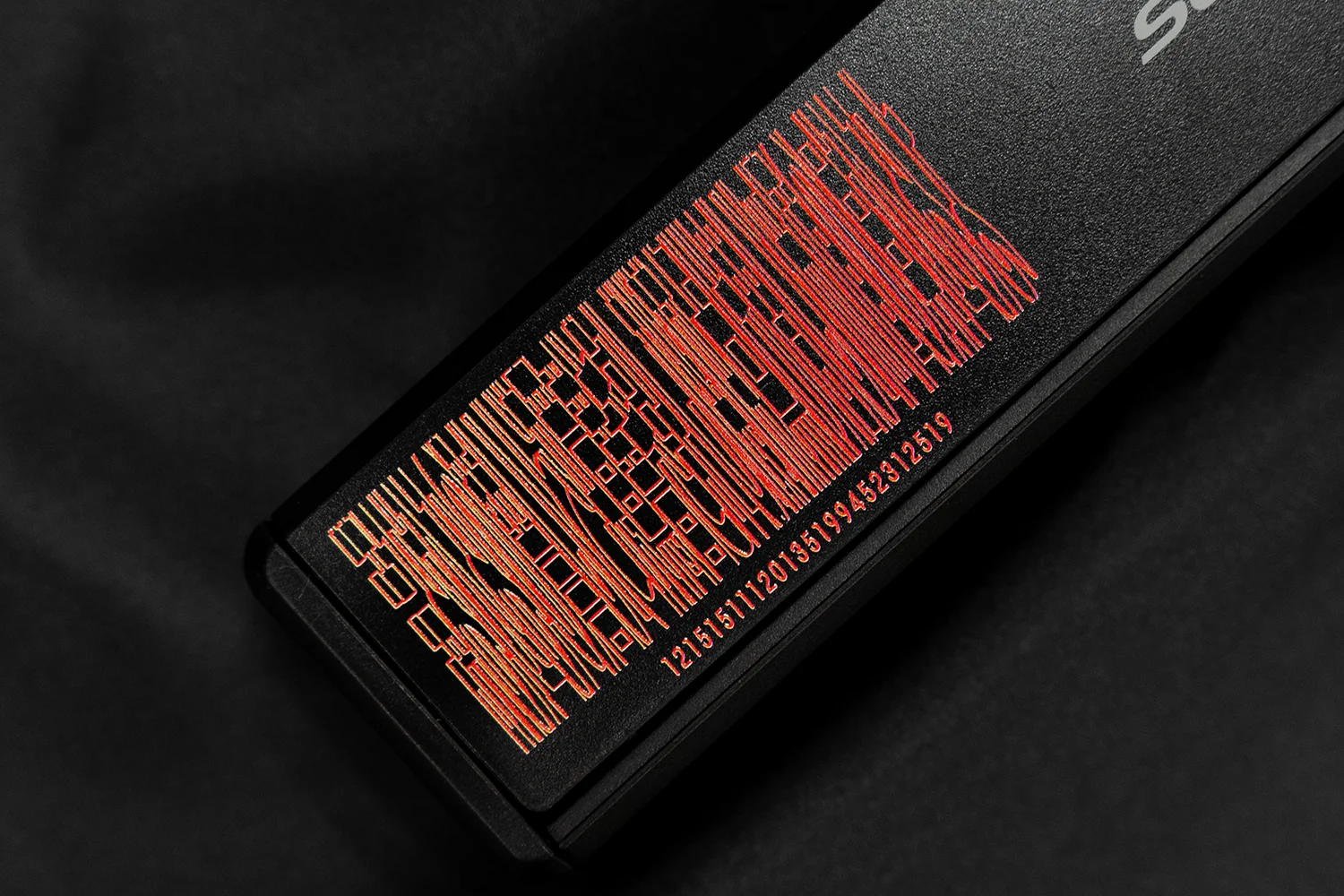 ScanSnap iX110 / iX100 デザインカバー ダ・ヴィンチ・恐山デザイン ブラック