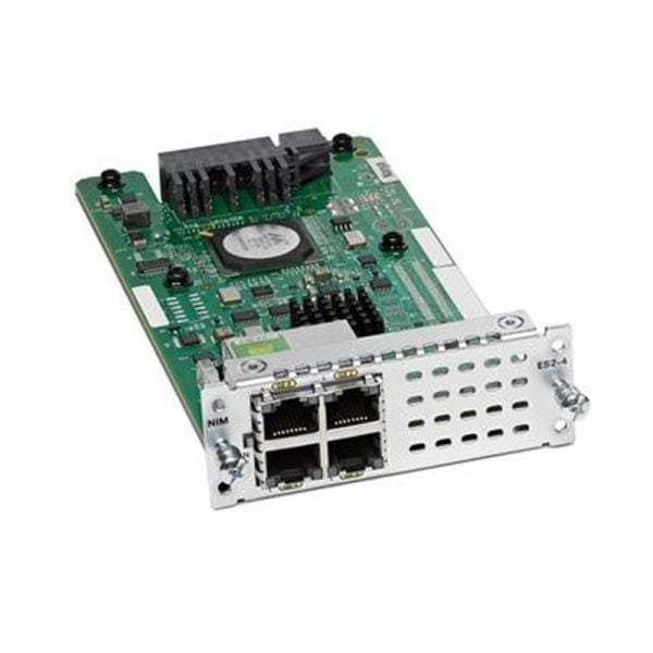 【短納期対応】 Cisco NIM GE LAN L2スイッチ モジュール (GEx4) NIM-ES2-4=