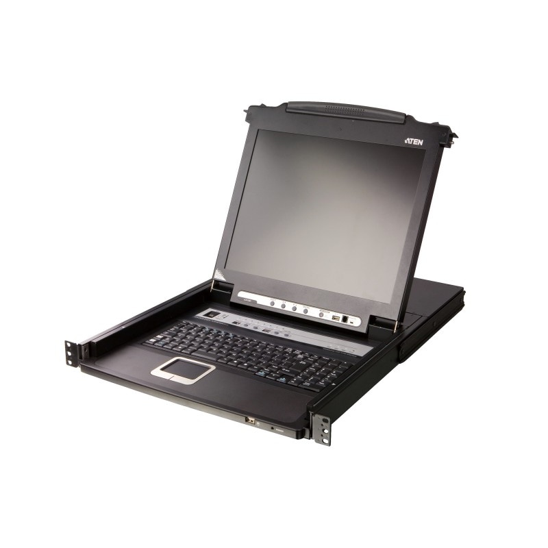 8ポート PS/2-USB VGA LCD KVMドロワー（デイジーチェーンポート搭載、USBデバイス対応） ロングレール CL5708MJJL