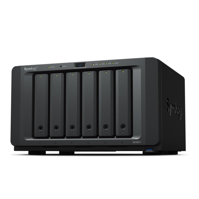 【取り寄せ】 Synology DS1621+(Ryzen V1500B/8TB×6/タワー) DS1621+4806SY