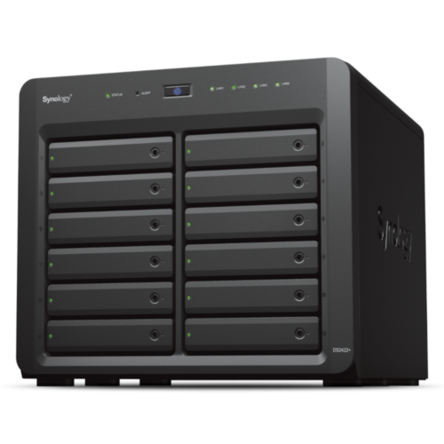 【取り寄せ/3年先出保証】 Synology DS2422+(Ryzen V1500B/4TB×12/タワー) DS2422+4812SYSB3