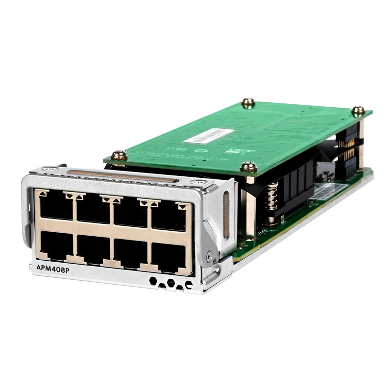 【取り寄せ】M4300-96X 8ポート100M/1G/2.5G/5G/10GBASE-T PoE+ ポートカード APM408P-10000S