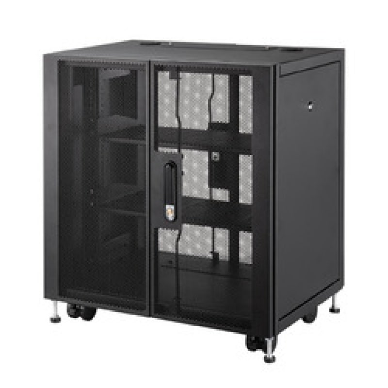 【取り寄せ】 サンワサプライ 小型19インチマウントボックス(12U D450) CP-SVCBOX4BK