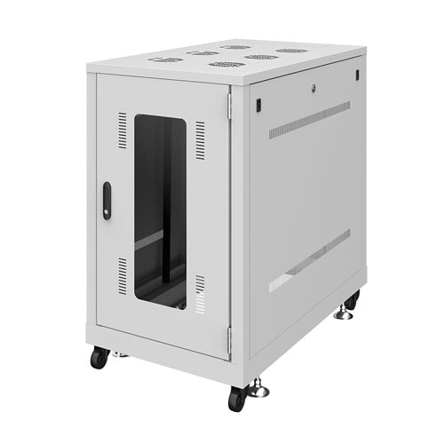 【取り寄せ】 サンワサプライ 19インチサーバーラック(18U) ライトグレー CP-SVN1810GYN