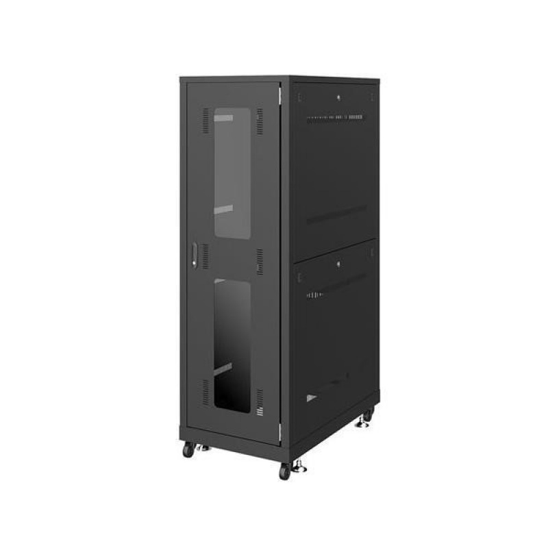 【取り寄せ】 サンワサプライ 19インチサーバーラック(36U) ブラック CP-SVN3610BKN