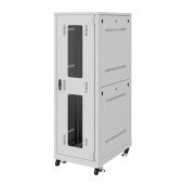 【取り寄せ】 サンワサプライ 19インチサーバーラック(36U) ライトグレー CP-SVN3690GYN