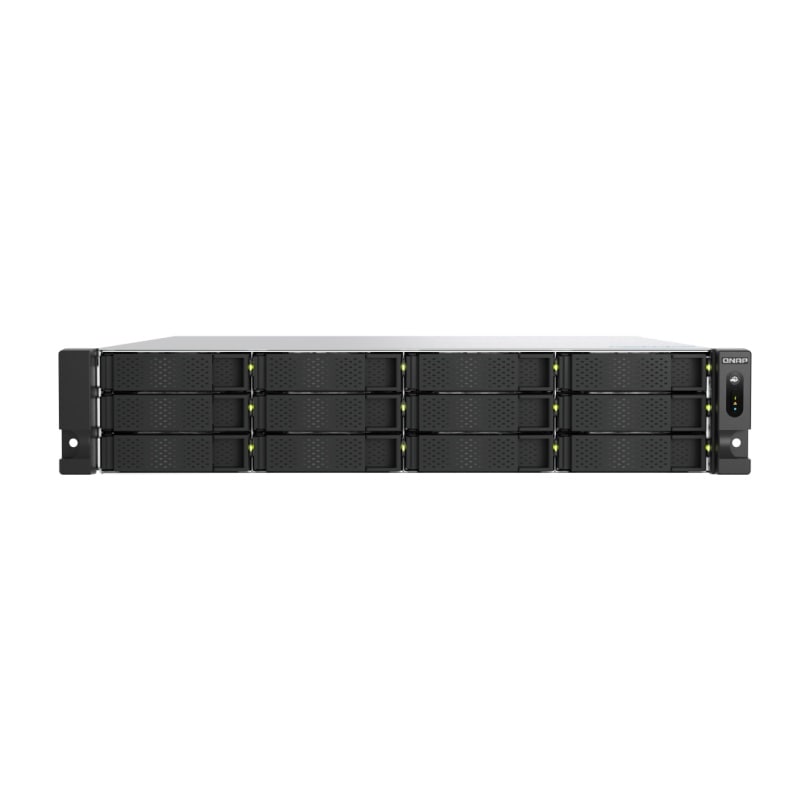 【取り寄せ】QNAP TS-h1277AXU-RP-R7-32G(Ryzen 7 7000 シリーズ/12ベイ/2U)
