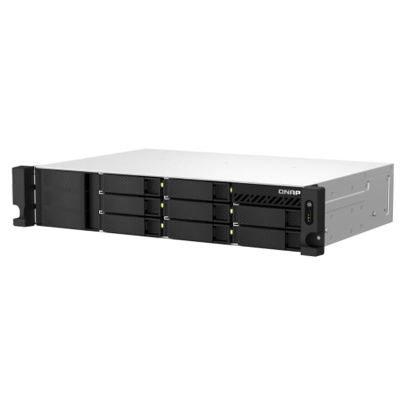 【取り寄せ】QNAP TS-864eU-8G 32TB搭載モデル(Celeron/4TB ｘ8/2U)