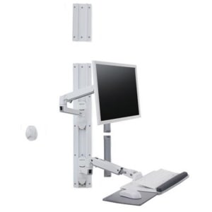 Ergotron LXウォールマウントシステム(ホワイト）  45-551-216