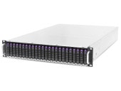 【取り寄せ】AIC 2024-04 XJ1-20244-02 2.5インチ 24ベイ JBOF NVMe 2Uラックマウントエンクロージャ