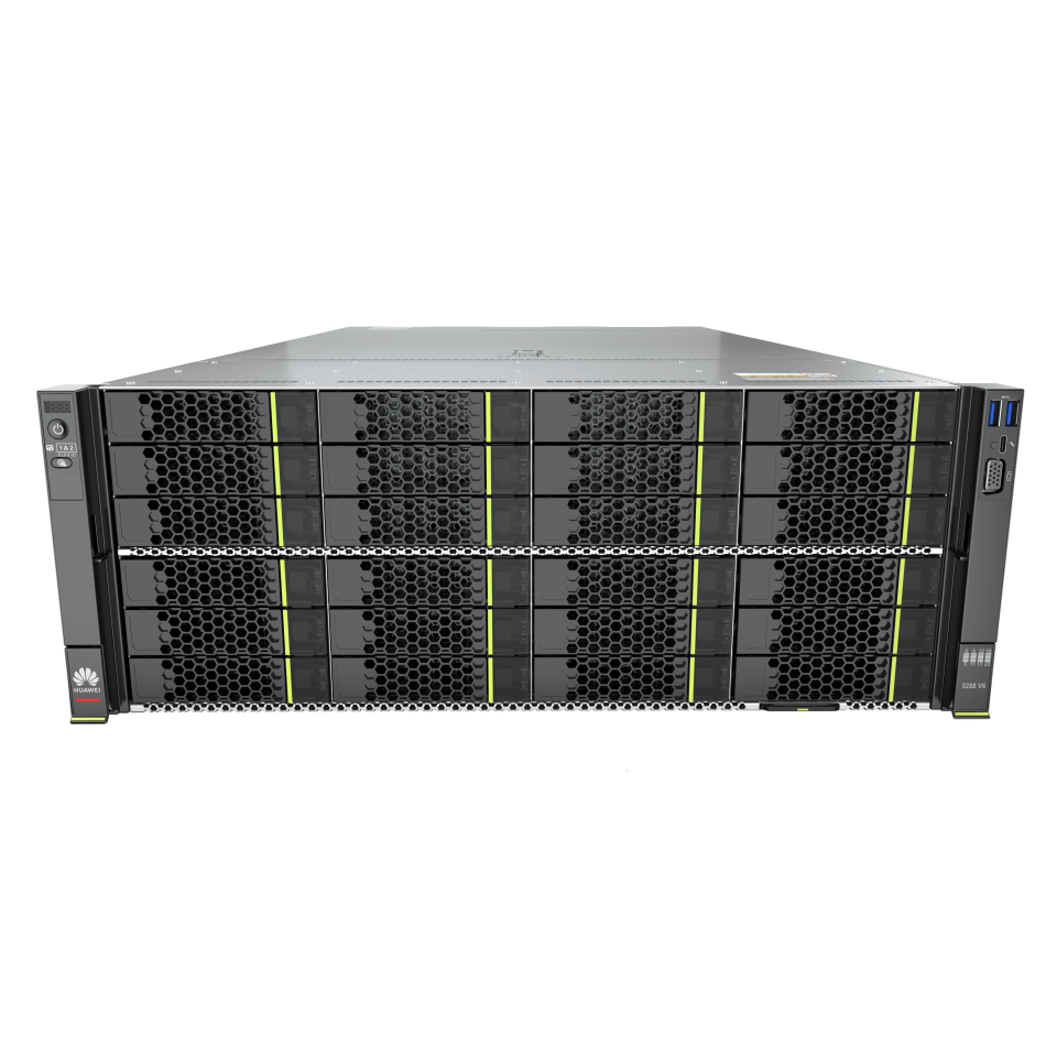 xFusion FusionServer 5288 V6(S4309Y x2/64GB/480GBx2/18TB NL-SATA ｘ36/RAIDコントローラ/900Wx2)