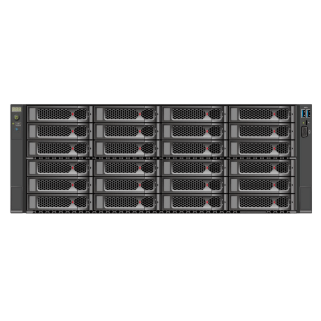 【フルサイズGPU 8枚搭載可】xFusion FusionServer G5500 V6(G5318Y x2/256GB/3.5インチ24ベイ/RAIDコントローラ/1000Tx4+25Gx2/3000Wx)