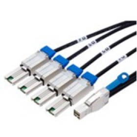 【取寄せ】ATTO SAS Breakout External SFF8644 to SFF8088 1mケーブル CBL-8079-EX1