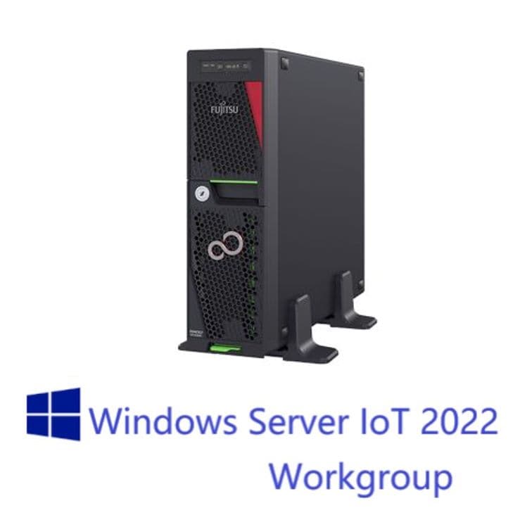 【取り寄せ/WS2022 IoT WG】富士通 PRIMERGY TX1320 M6(Xeon 6333P/32GB/3.84TB SSDx2/280W)