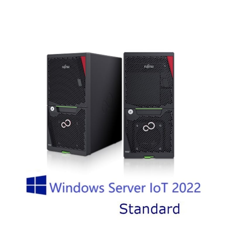 【WS2022 IoT STD】富士通 PRIMERGY TX1310 M5(E-2324G/8GB/8TBx2)