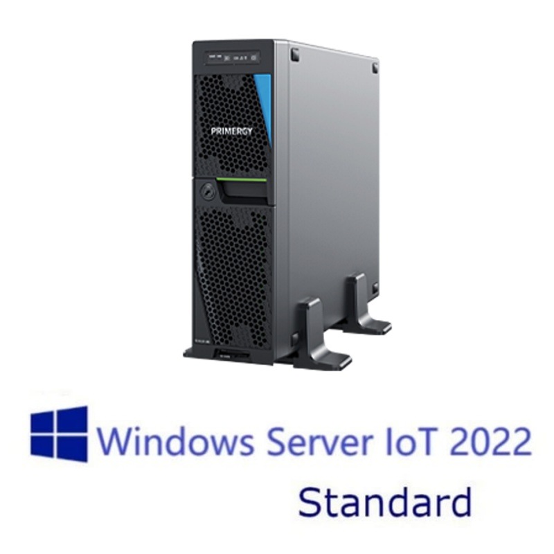 【取り寄せ/WS2022 IoT STD】富士通 PRIMERGY TX1320 M6(Xeon E-2436/64GB/1.92TB SSDx2/500Wx2)