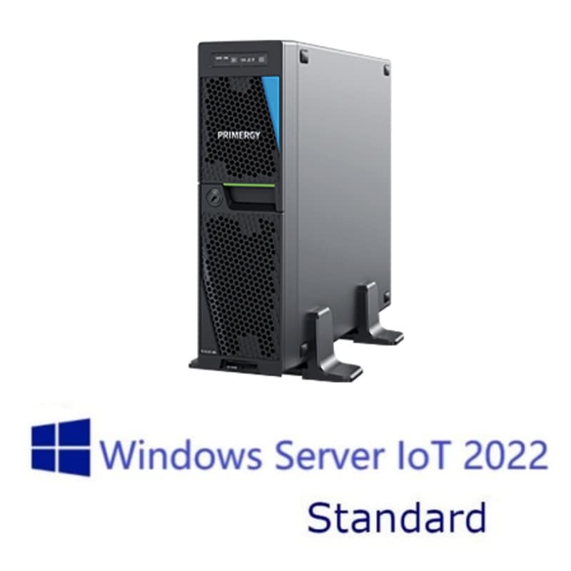 【取り寄せ/WS2022 IoT STD】富士通 PRIMERGY TX1320 M6(Xeon E-2436/16GB/1.92TB SSDx2/500Wx2)
