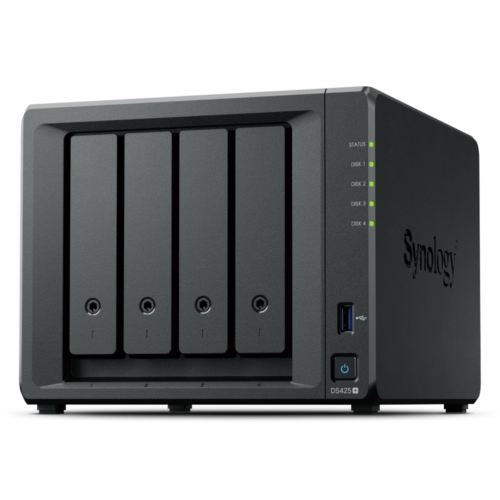 【限定特価/取り寄せ/3年先出保証】 Synology DS425+(Ryzen R1600/8TB×4/タワー) PSDS425+3204SYSB3